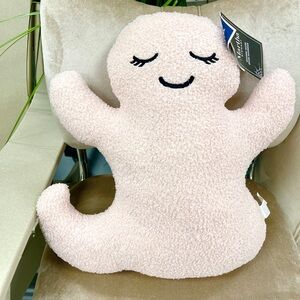 Pink Ghost 👻🩷 Sherpa Weighted Plush Pillow Martha Stewart Viral NWT